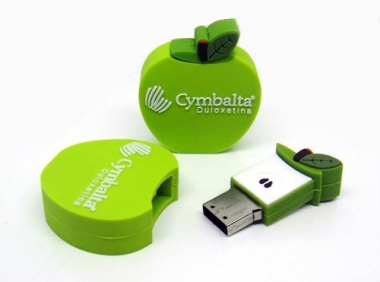 Apple Shaped  Thumbdrive  4GB