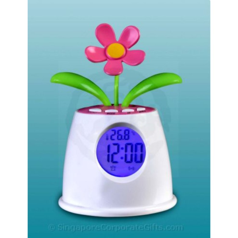 Solar Flower Talking Clock