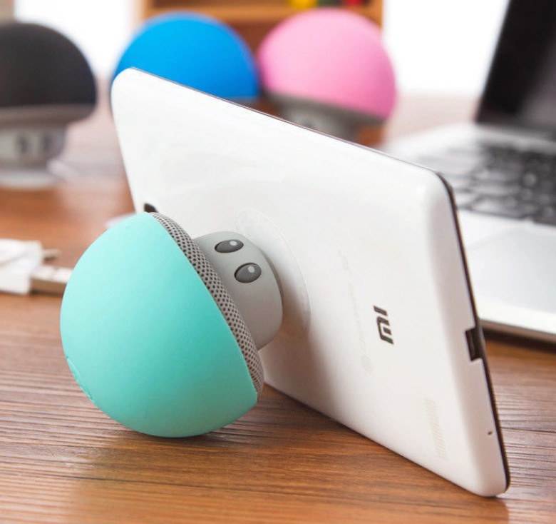 Mini Mushroom Bluetooth Speaker with Phone Answering