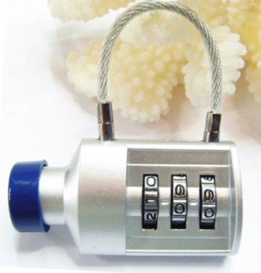 Bottle Shaped Luggage Lock