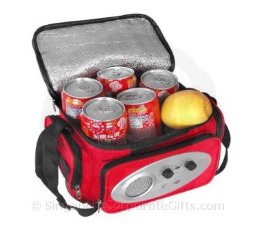Cooler Bag with Radio with side Pockets 4