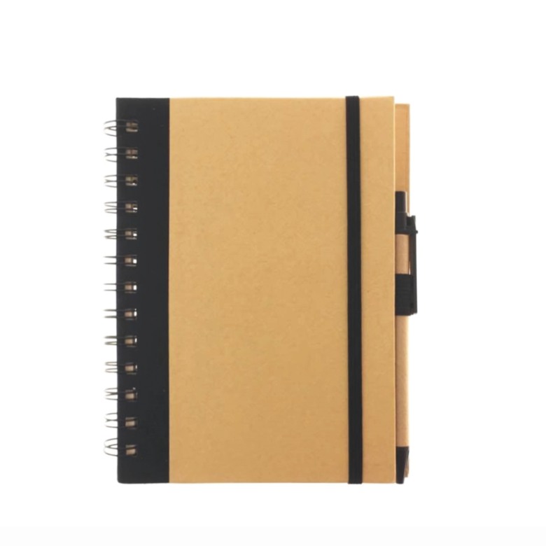 Notebook with Ballpen and Elastic Band