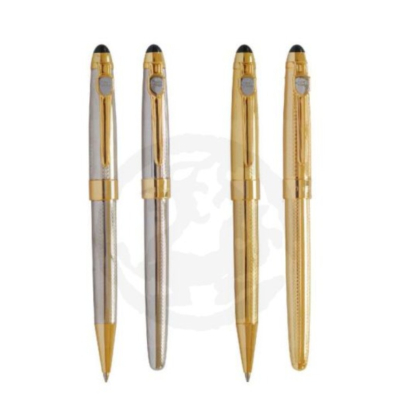 Exclusive Metal Pen with Shiny Black Finish 165-1-6(Ball,Roller)