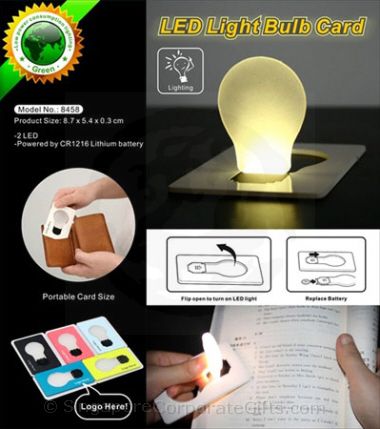 Credit Card size pocket lamp