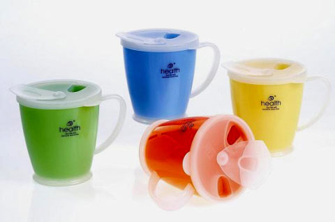 Dual Colour Mug with Lid