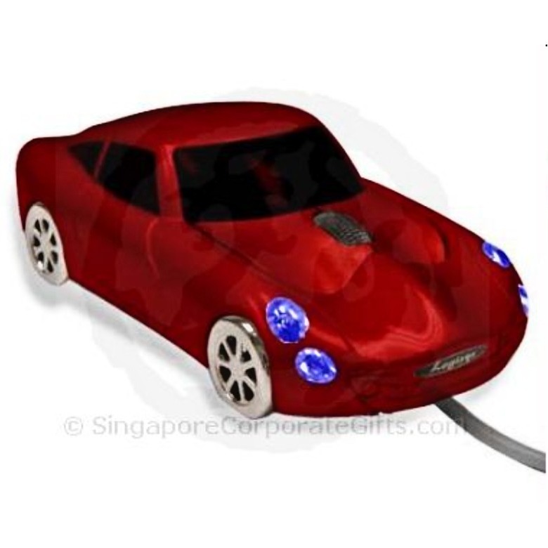 Wired Sports Car Mouse