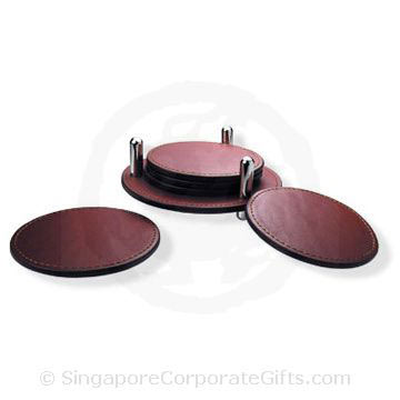 Exclusive Leather Coaster - 5(4 pieces)
