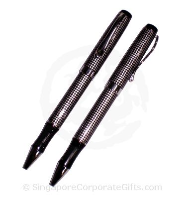 Checker Metal Ball Pen MP-023B