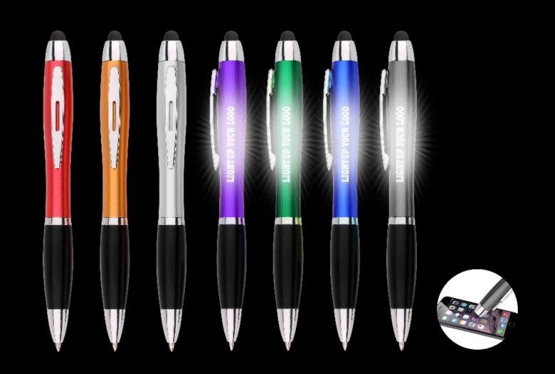 Light-Up-Your Logo Pen
