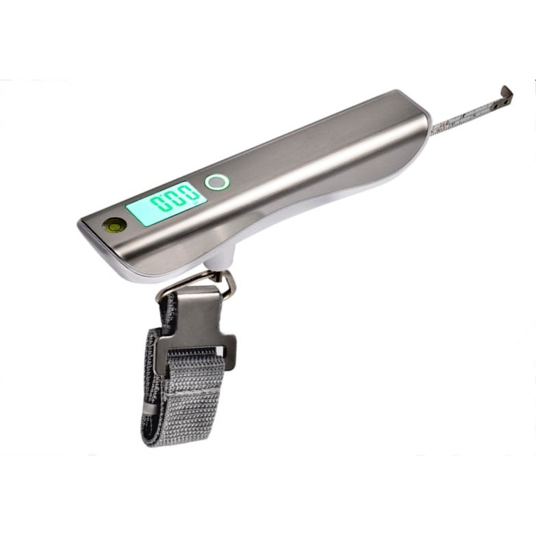 Digital Luggage Scale with Tape Measure and Spirit Level