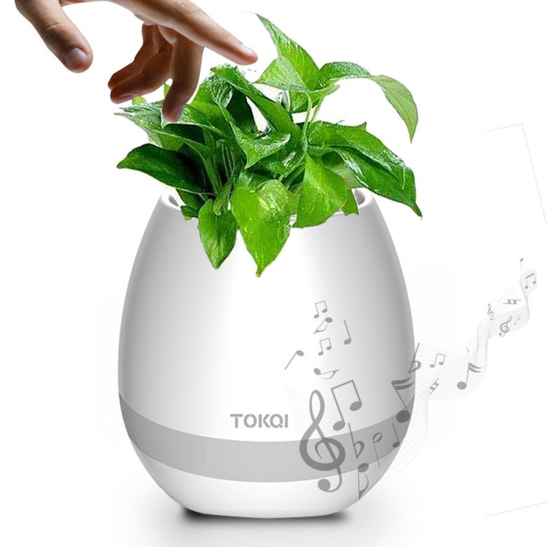 Touch Sensor Bluetooth Music Flowerpot