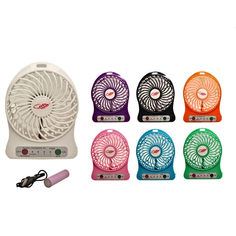 Rechargable  Battery Operated Desk Fan