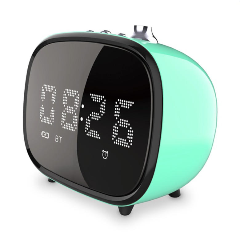 Retro Bluetooth Speaker with Alarm Clock