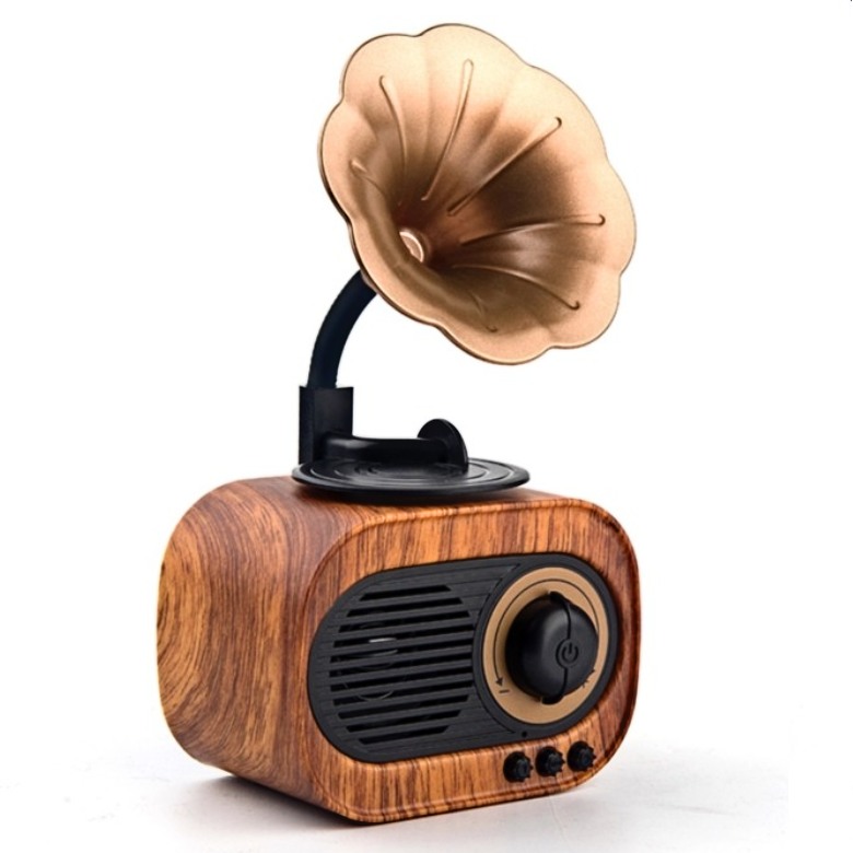 Retro Gramophone Bluetooth Speaker