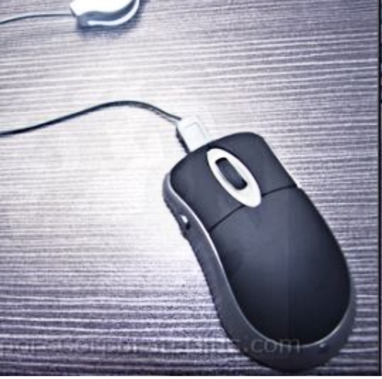 Mini Optical Mouse with Laser Pointer Function
