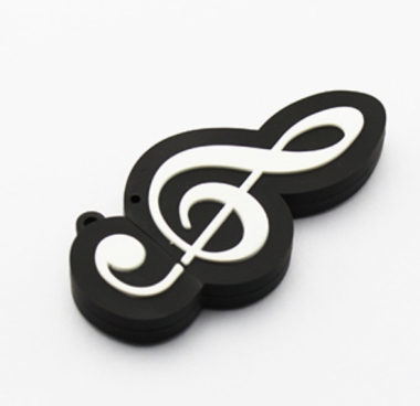 Treble Clef Shaped Thumbdrive (Trek UDP 4G)