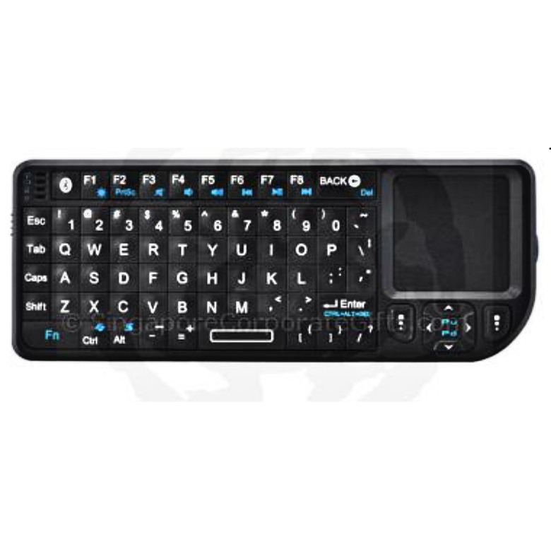 Mini Bluetooth wireless laser keyboard with mouse Pad