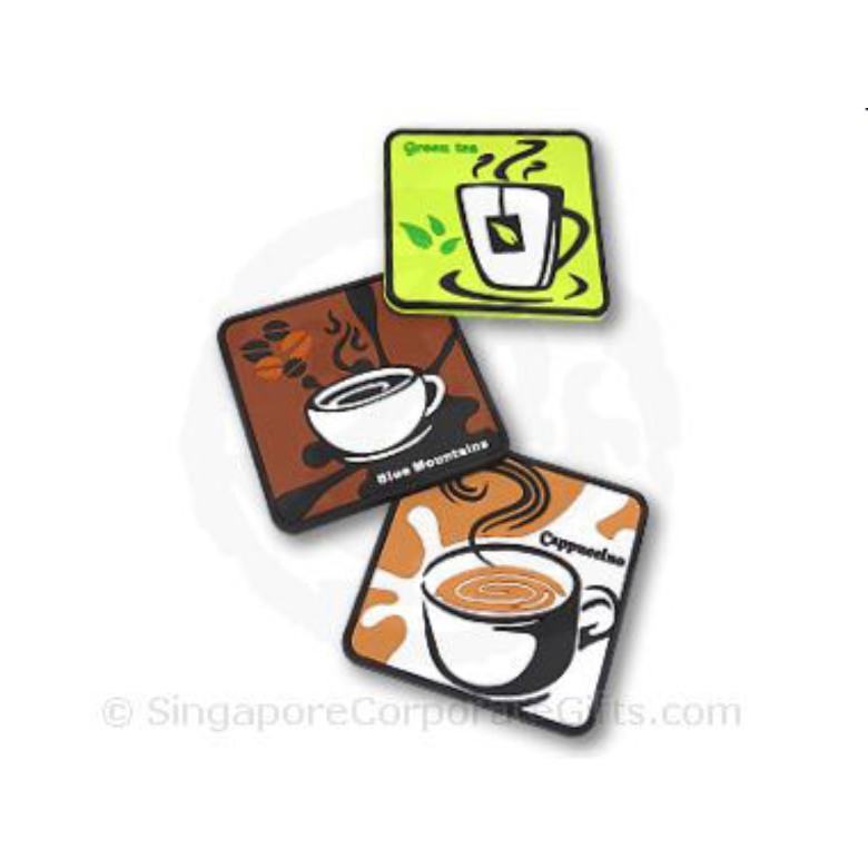 Artistic PVC Coaster (Square)