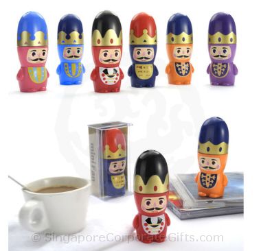 Mini Cartoon Fan- Nutcracker