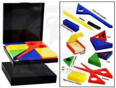 Tangram Stationery Set