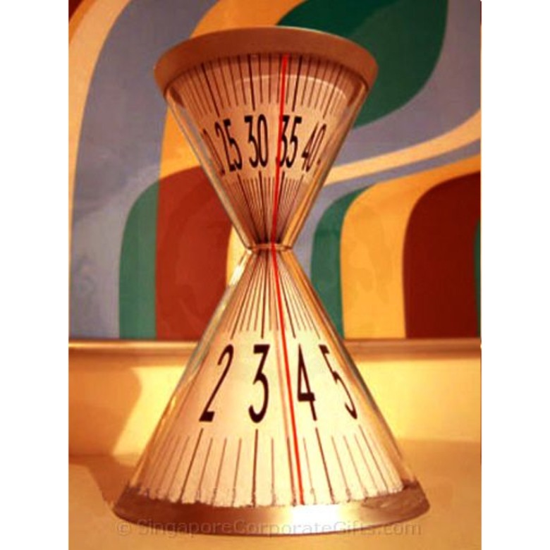 Designer Hourglass Clock